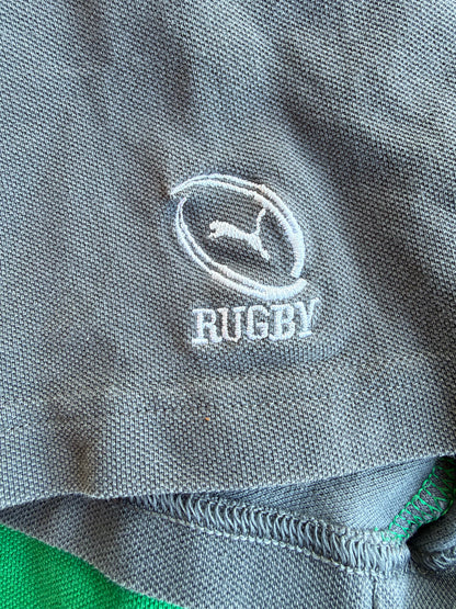 IRFU Ireland Rugby Puma Men’s Green Polo Shirt Size: XL
