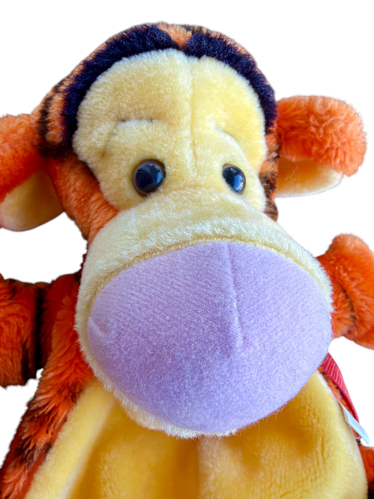VTG ‘90s Disney Tigger Winnie the Pooh Plush Zipper Backpack
