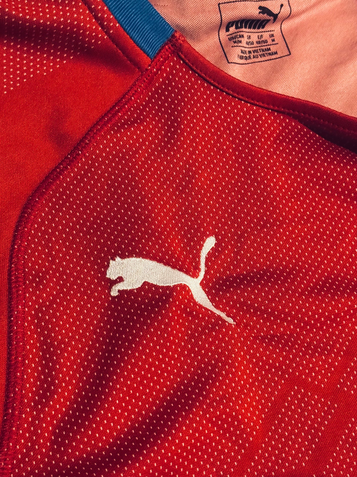 2018-19 Czechia Puma National Home Football Jersey Size: M