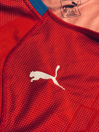 2018-19 Czechia Puma National Home Football Jersey Size: M