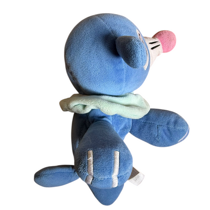Pokémon WCT Popplio Sun & Moon Blue Sea Lion Plush 8”