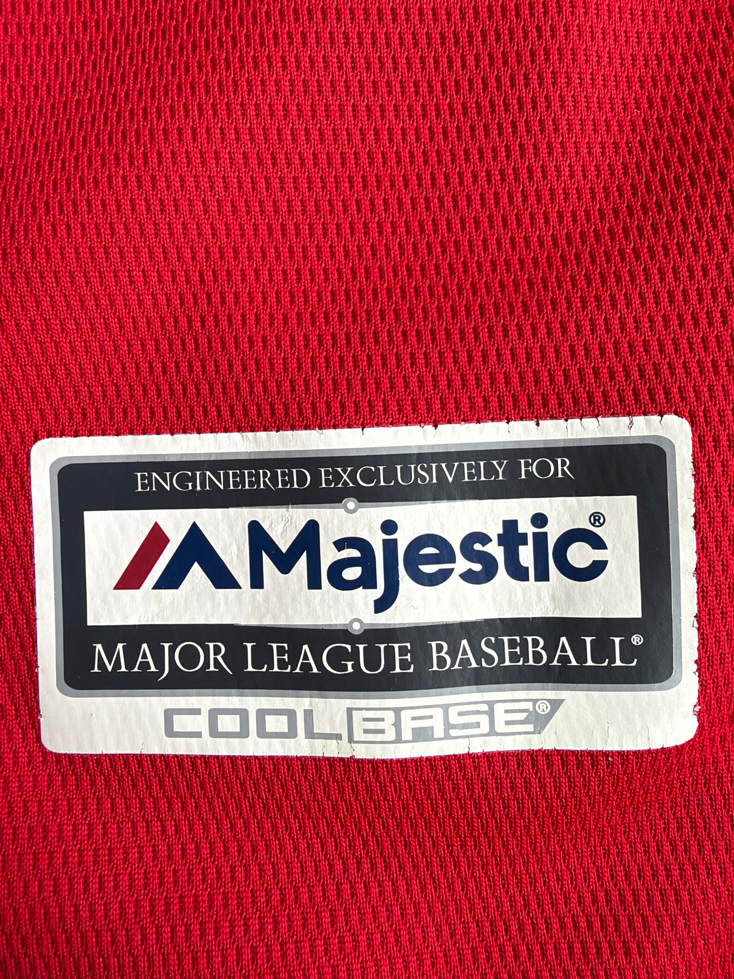 Los Angeles Angels Mike Trout #27 Majestic Youth Red Jersey Size: XL (18/20)