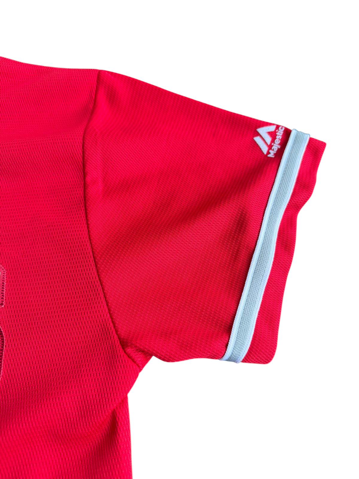 Los Angeles Angels Mike Trout #27 Majestic Youth Red Jersey Size: XL (18/20)