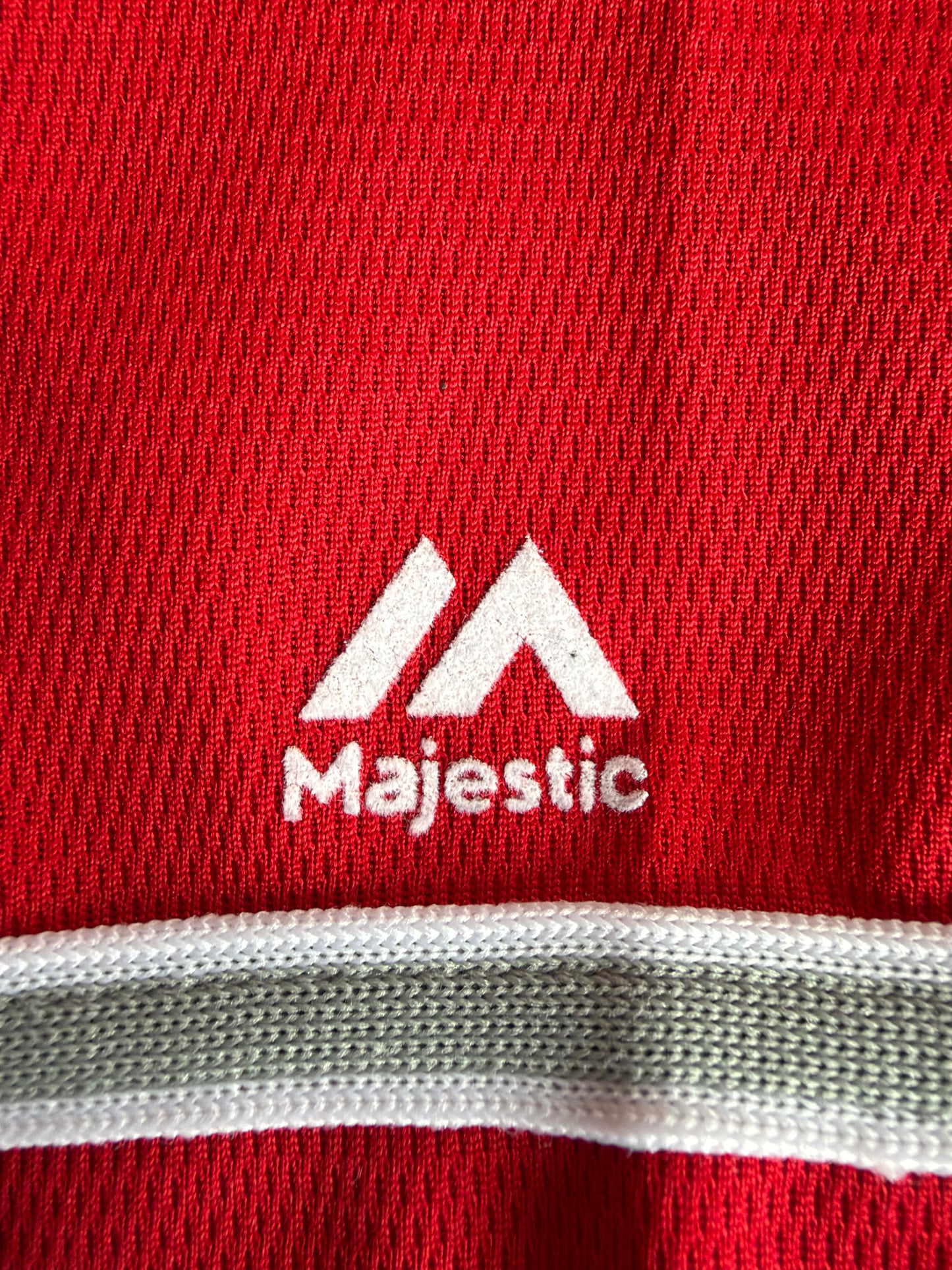 Los Angeles Angels Mike Trout #27 Majestic Youth Red Jersey Size: XL (18/20)