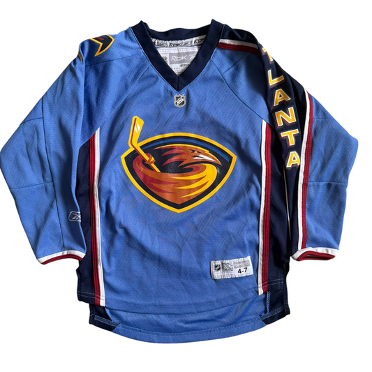 Atlanta Thrashers Reebok CCM Home Hockey Jersey Youth Child Size: 4-7