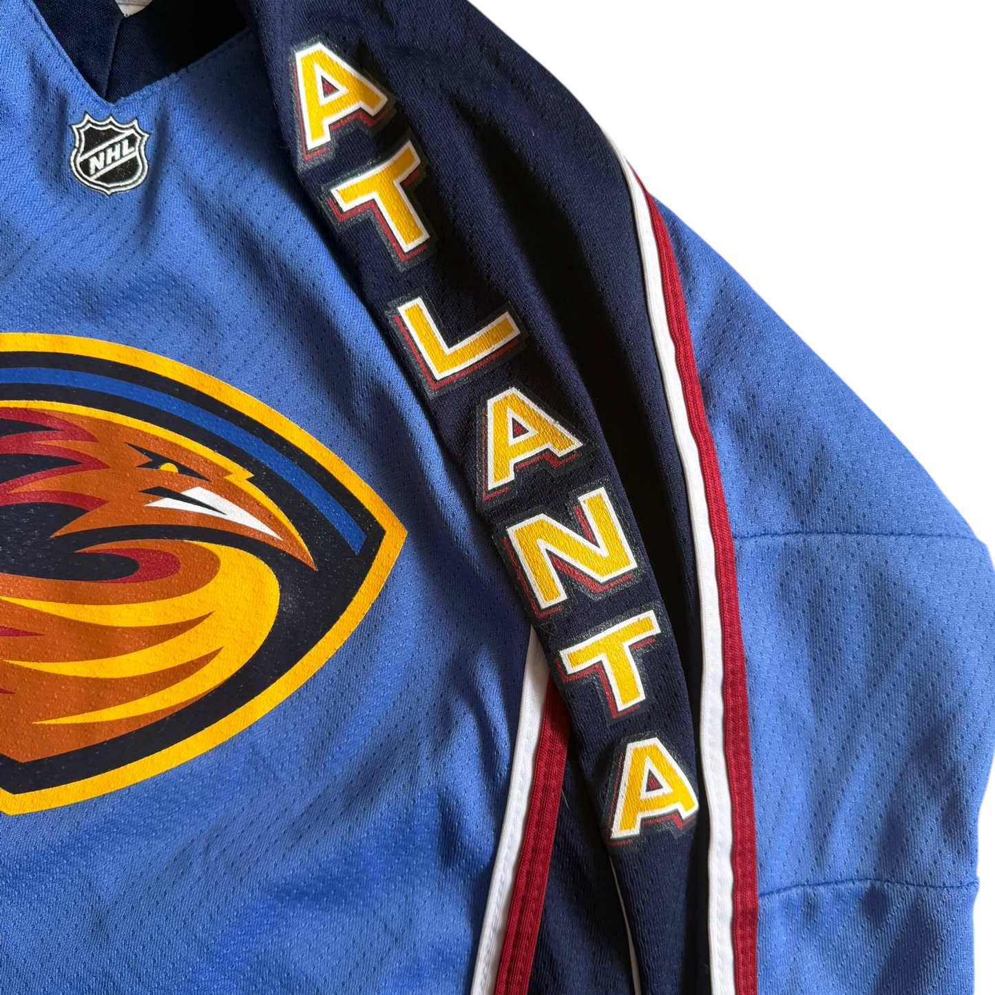 Atlanta Thrashers Reebok CCM Home Hockey Jersey Y2K Youth Child Size: 4-7