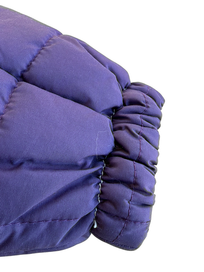 VTG Atlantic Sportswear Ski Purple Quilted One-Piece Youth Snowsuit Size: M