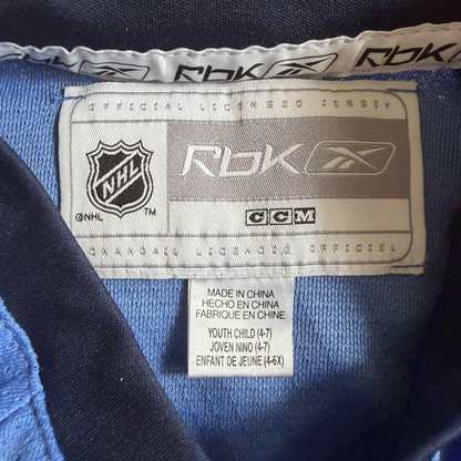 Atlanta Thrashers Reebok CCM Home Hockey Jersey Y2K Youth Child Size: 4-7