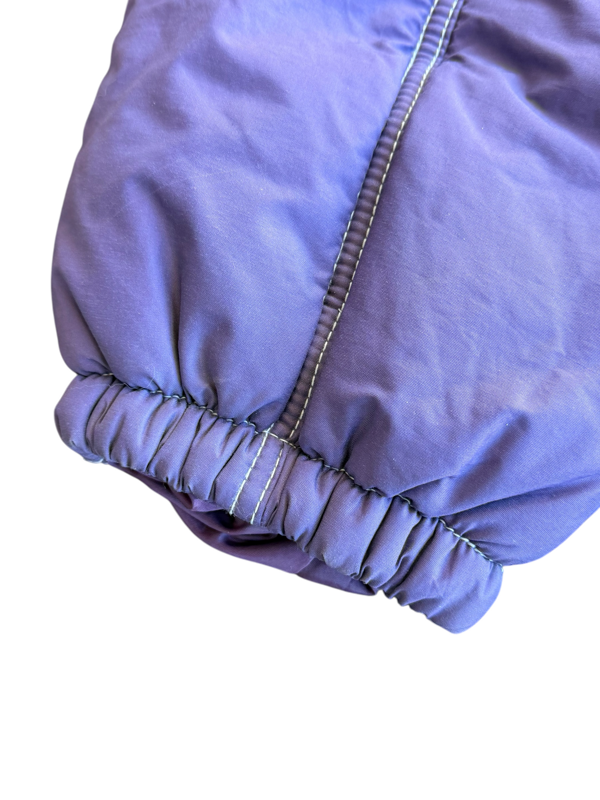 VTG Atlantic Sportswear Ski Purple Quilted One-Piece Youth Snowsuit Size: M