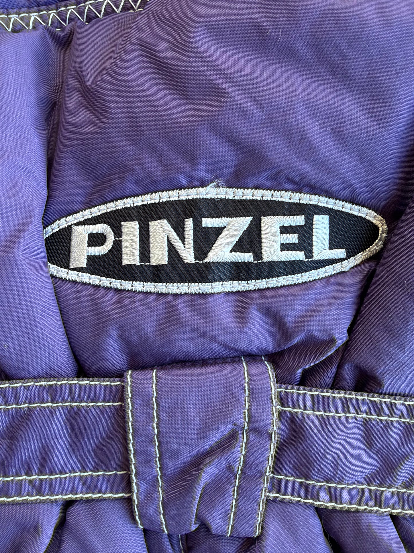 VTG Atlantic Sportswear Ski Purple Quilted One-Piece Youth Snowsuit Size: M