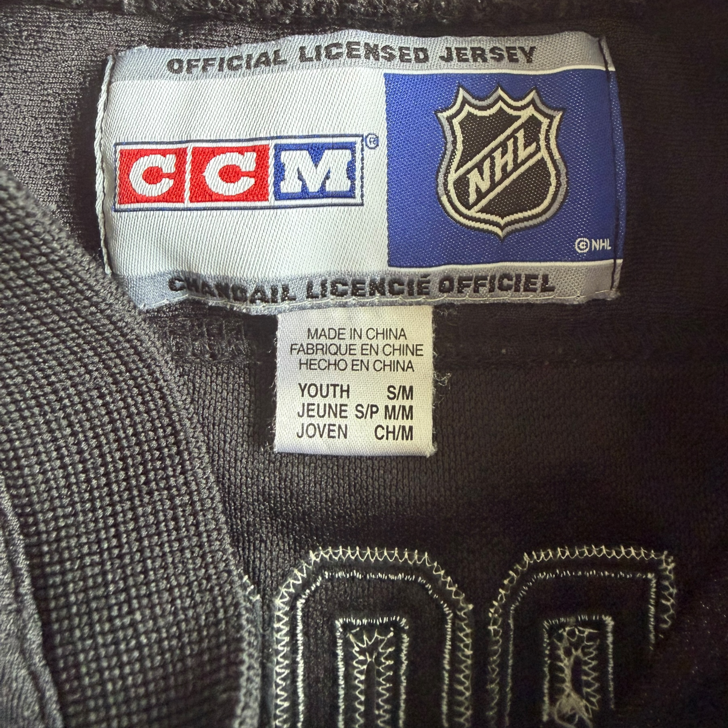 Pittsburgh Penguins Sidney Crosby #87 Retro NHL CCM Hockey Jersey Youth Size: S/M