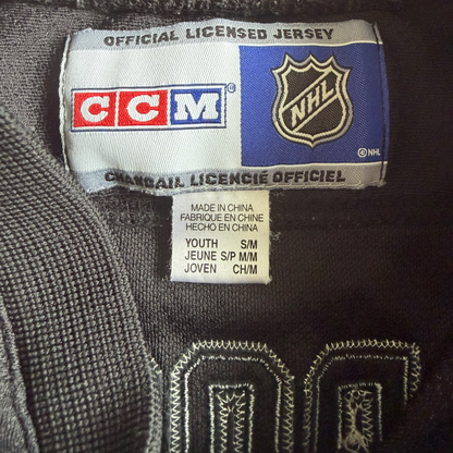 Pittsburgh Penguins Sidney Crosby #87 Retro NHL CCM Hockey Jersey Youth Size: S/M