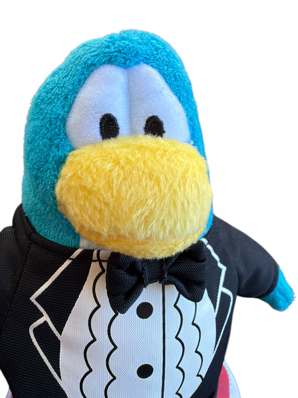 VTG Disney Club Penguin Plush Lot - Tuxedo Penguin & 4 Puffles