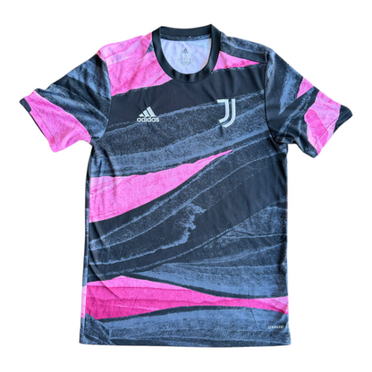 2020-2021 Juventus Adidas Warm-Up / Pre-Match Football Jersey Size: S