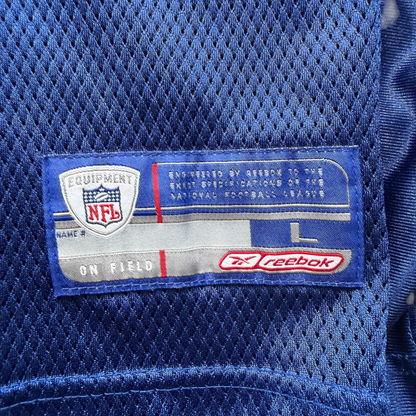 New York Giants Eli Manning #10 NFL On Field Reebok Jersey Size: L