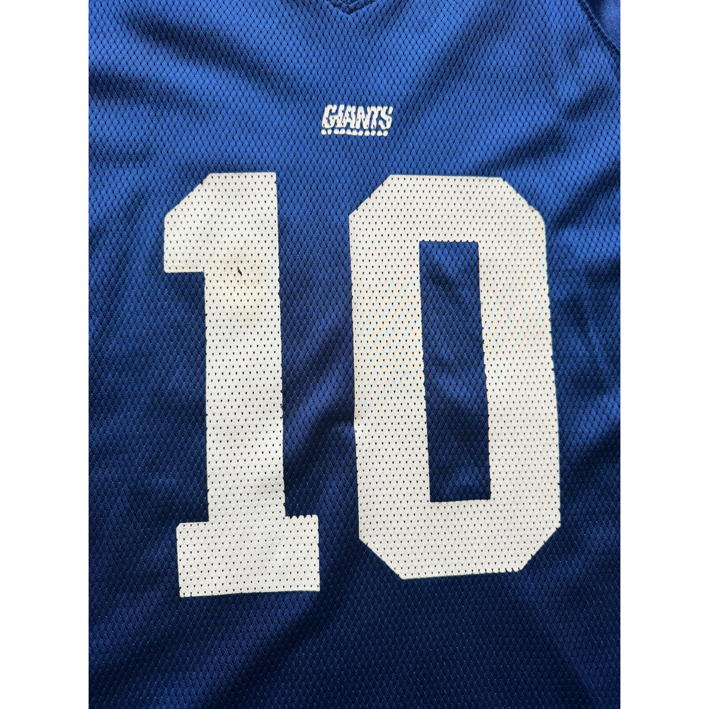 New York Giants Eli Manning #10 NFL On Field Reebok Jersey Size: L