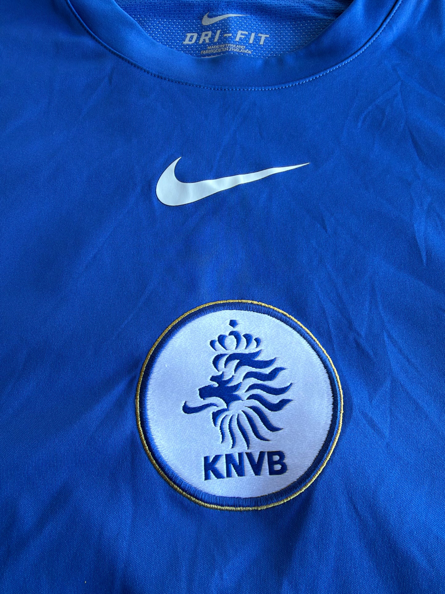 2010-2011 Netherlands KNVB Retro Nike WC Football Training Jersey Size: XL