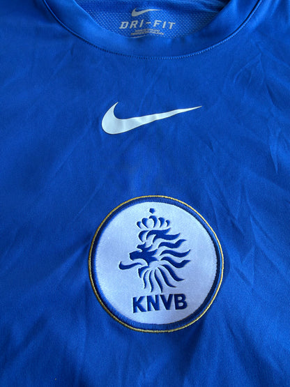 2010-2011 Netherlands KNVB Retro Nike WC Football Training Jersey Size: XL