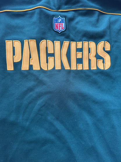Green Bay Packers NFL Nike Onfield Varsity Full-Zip Track Jacket Size: S