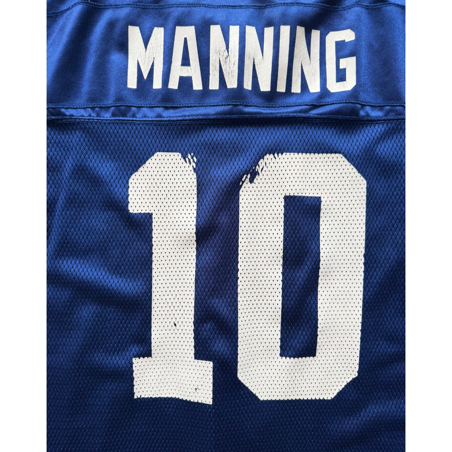New York Giants Eli Manning #10 NFL On Field Reebok Jersey Size: L