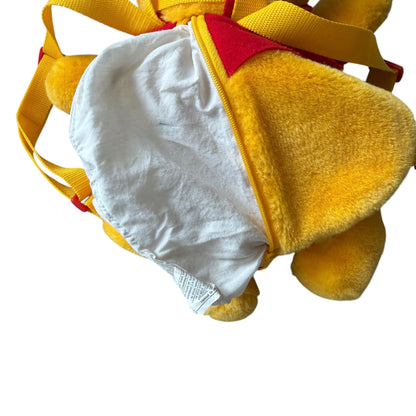 VTG ‘90s Disney Winnie the Pooh Plush Zipper Backpack