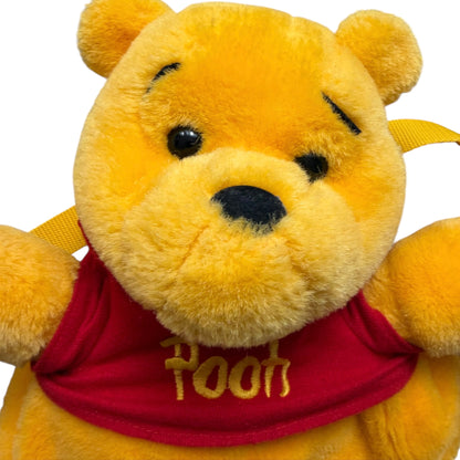 VTG ‘90s Disney Winnie the Pooh Plush Zipper Backpack