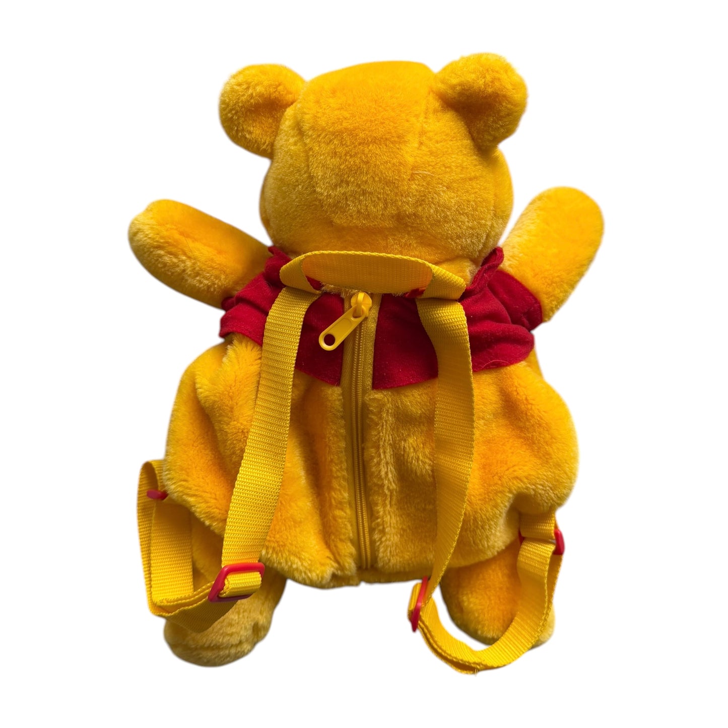 VTG ‘90s Disney Winnie the Pooh Plush Zipper Backpack