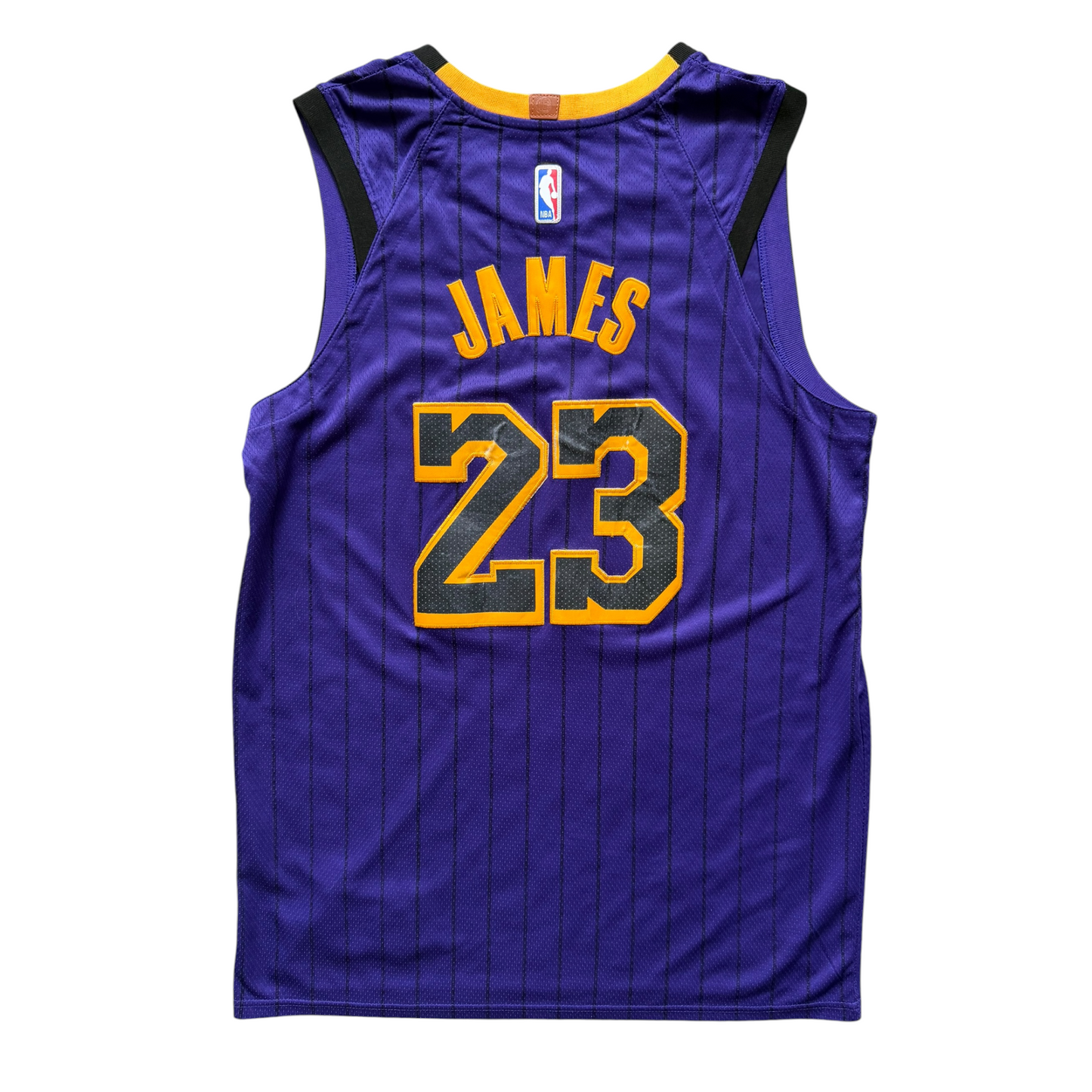 2018-19 LA Lakers LeBron James #23 Nike CE Lore Series Swingman Jersey Size: 54