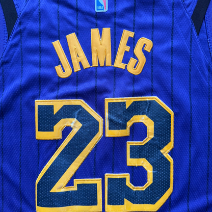 2018-19 LA Lakers LeBron James #23 Nike CE Lore Series Swingman Jersey Size: 54