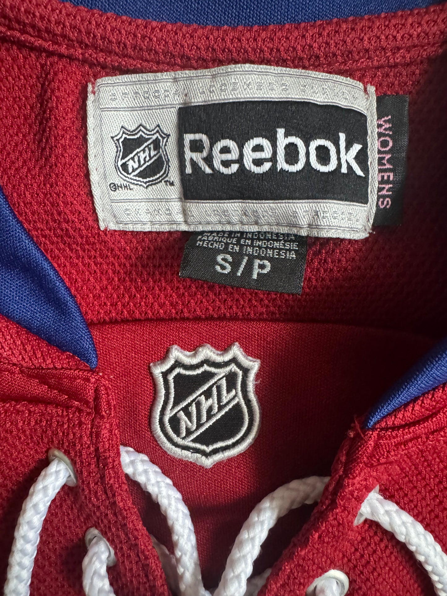 VTG Montreal Canadiens Reebok NHL Women's Jersey 100th Anniversary Size: S
