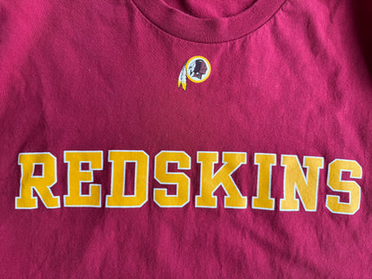 VTG '90s Washington Redskins NFL Burgundy Long Sleeve T-Shirt Size: L