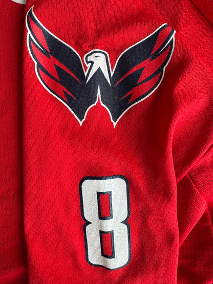 Washington Capitals NHL Alex Ovechkin #8 Reebok Hockey Jersey Youth Size: L/XL