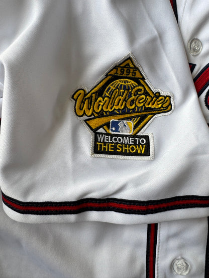 Atlanta Braves Greg Maddux #31 Sewn Mitchell & Ness MLB WS 1995 Jersey Size: XXL