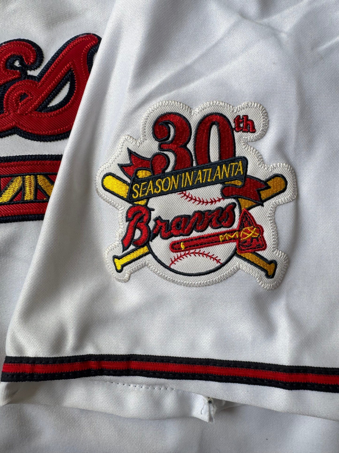 Atlanta Braves Greg Maddux #31 Sewn Mitchell & Ness MLB WS 1995 Jersey Size: XXL