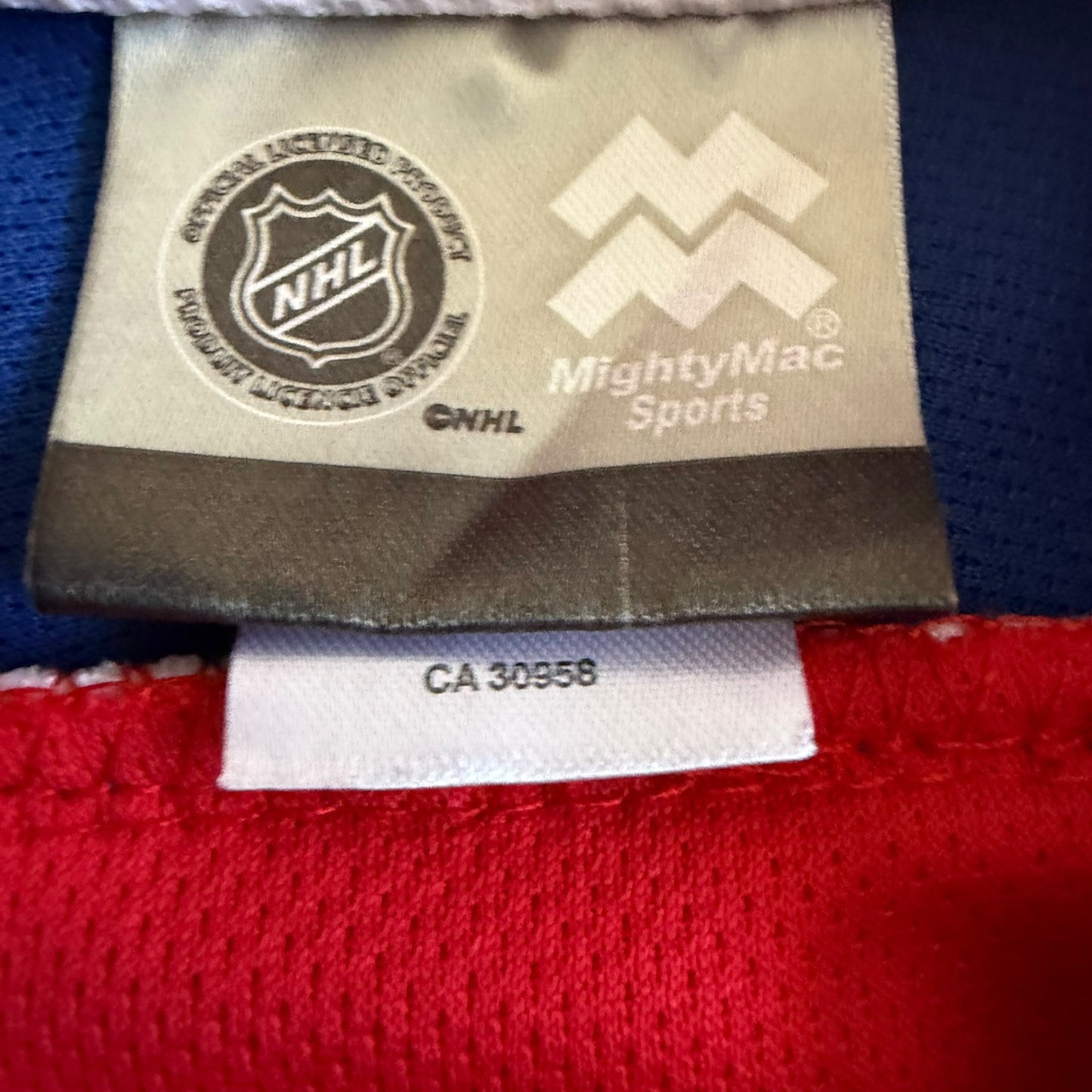 VTG Montreal Canadiens NHL Mighty Mac Red Hockey Jersey Youth Size: L (14-16)