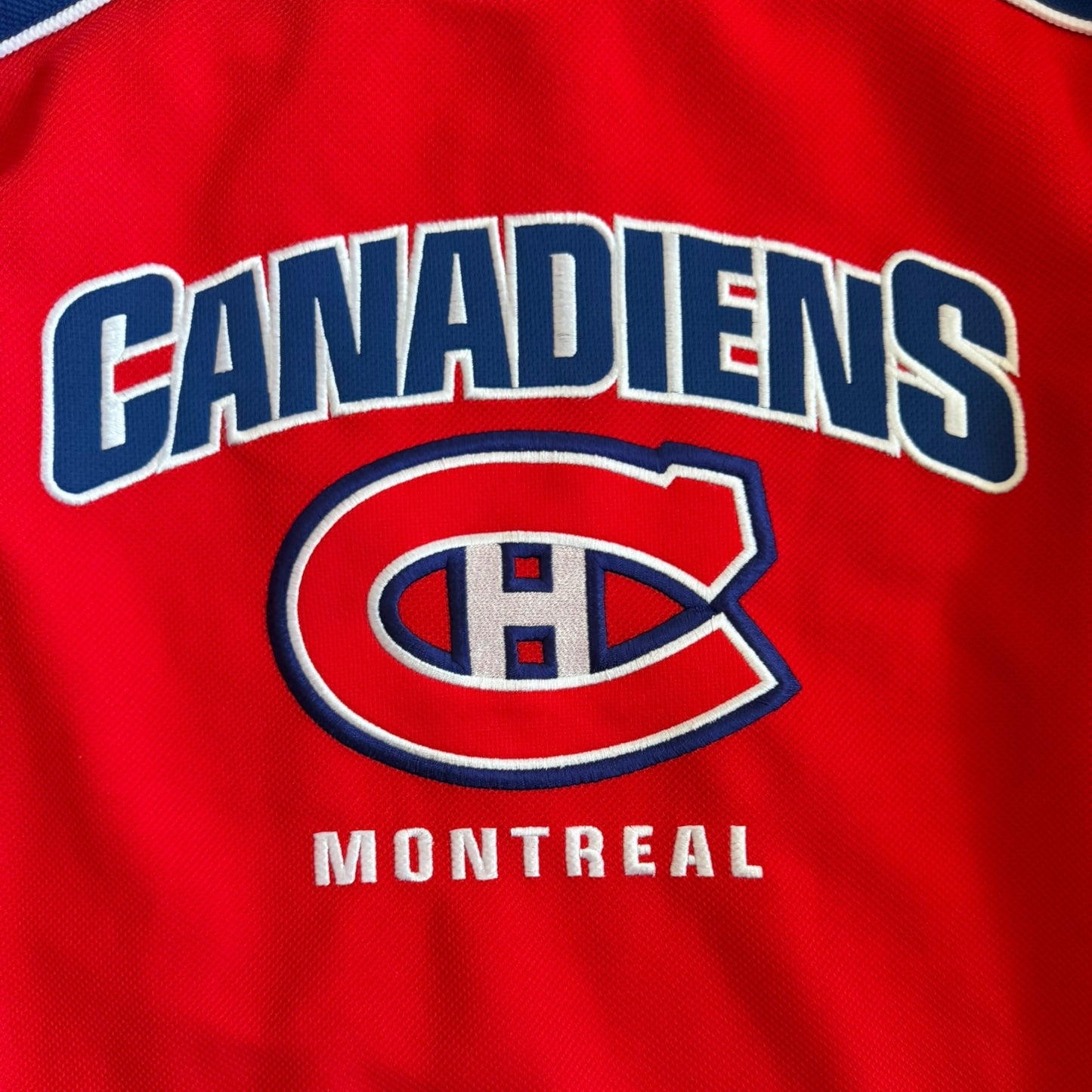 VTG Montreal Canadiens NHL Mighty Mac Red Hockey Jersey Youth Size: L (14-16)