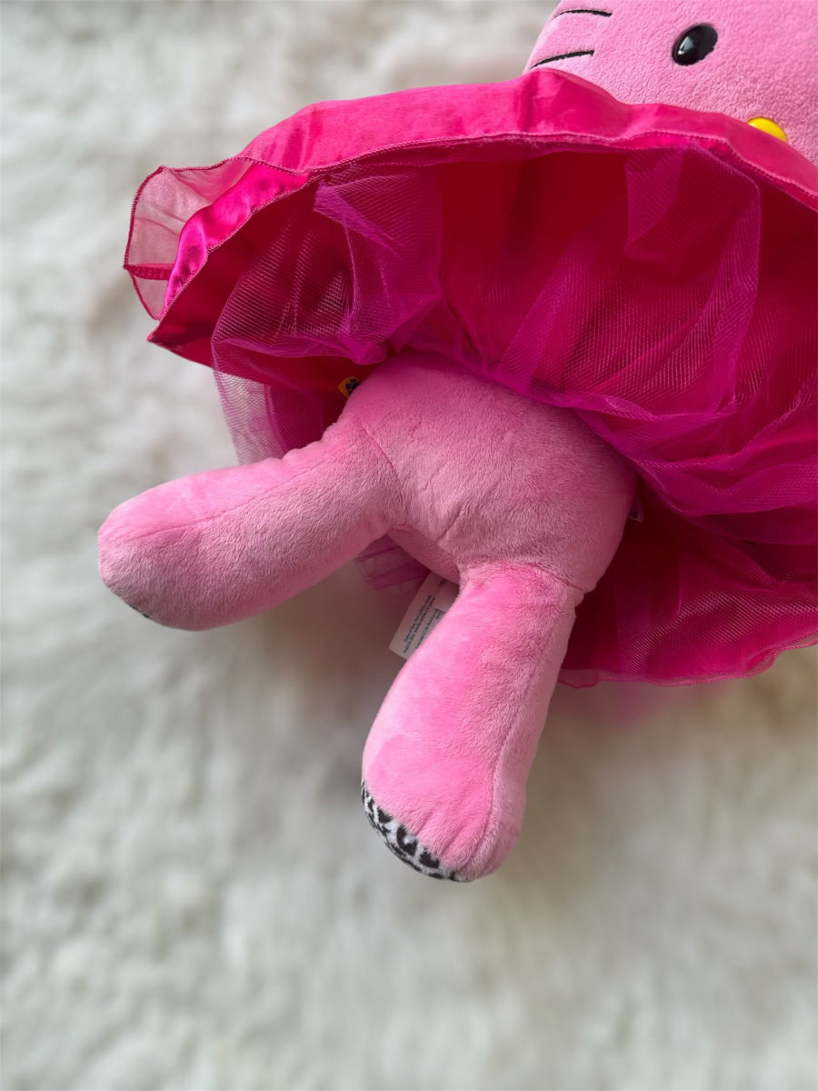 Build A Bear Hello Kitty Pink 18" Winking Leopard Outfit Dress ‘12 Sanrio No Bow