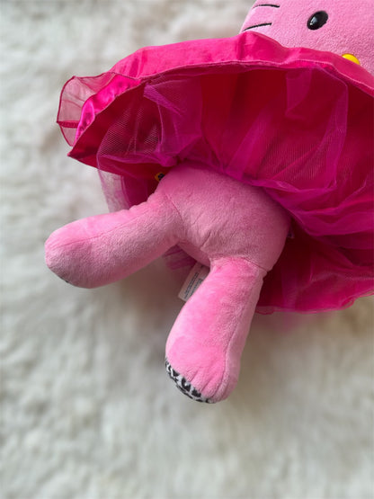 Build A Bear Hello Kitty Pink 18" Winking Leopard Outfit Dress ‘12 Sanrio No Bow