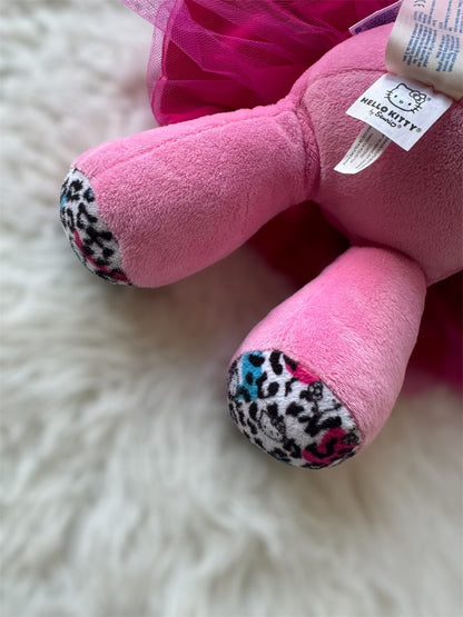 Build A Bear Hello Kitty Pink 18" Winking Leopard Outfit Dress ‘12 Sanrio No Bow