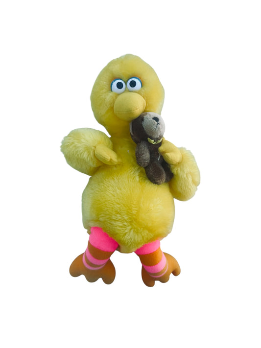 VTG Applause Sesame Street Big Bird Teddy Bear Wind Up Musical Plush
