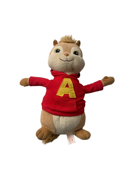 TY Alvin & The Chipmunks Alvin Beanie Buddy Plush 10"