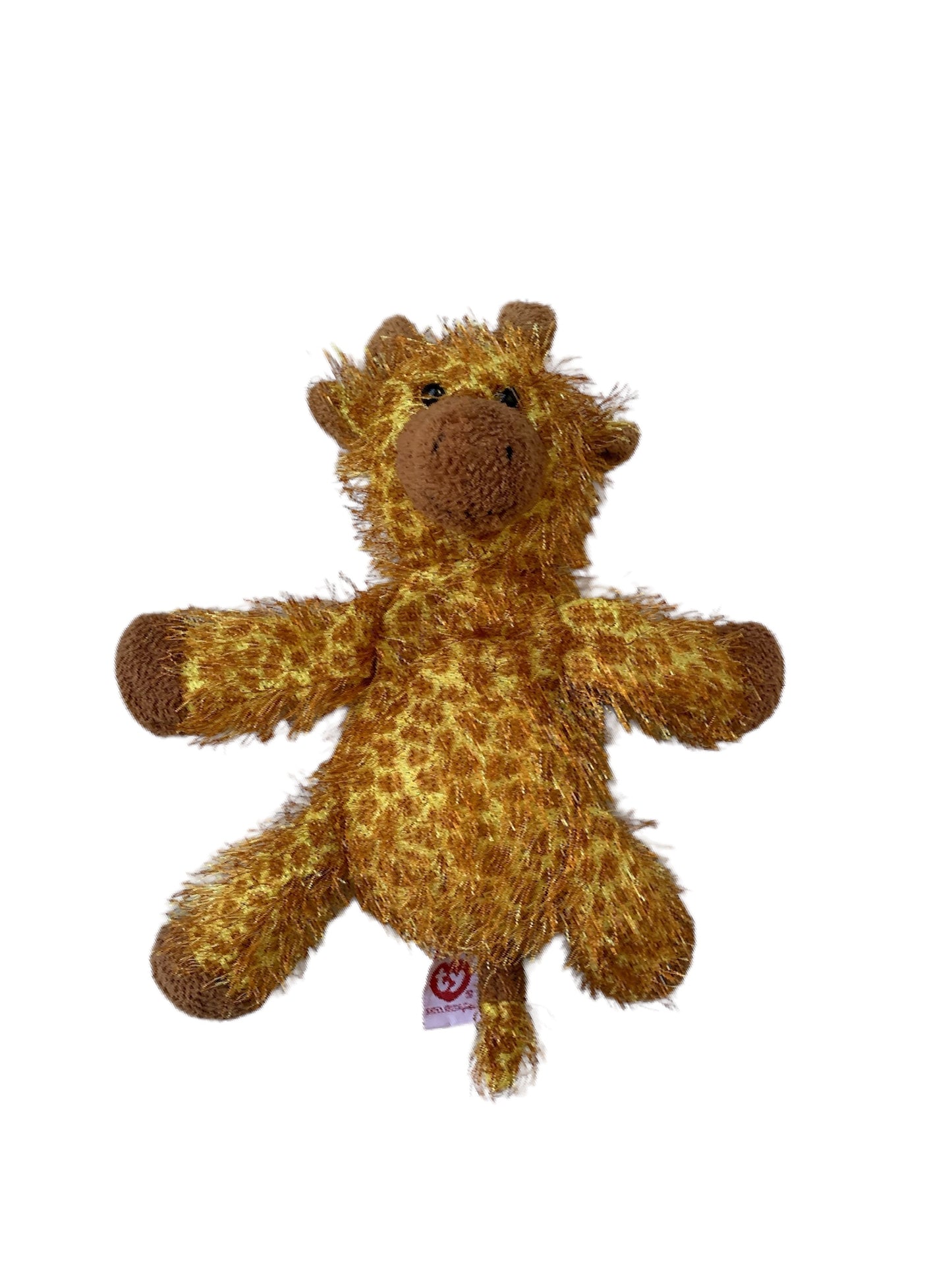 TY Punkies Treetop The Giraffe Bean Bag Stuffed Animal Toy 2003