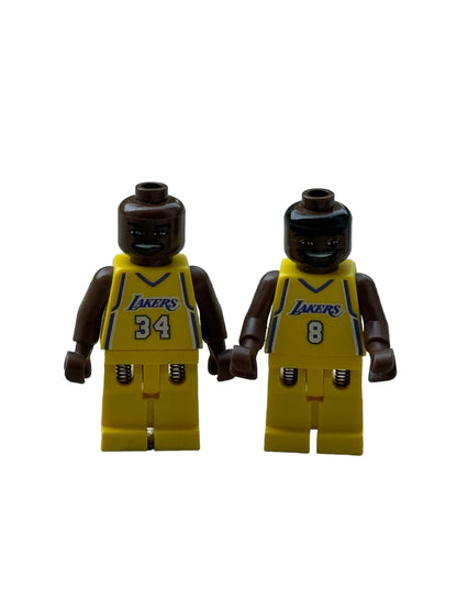 LEGO® Sports Minifigure NBA Kobe Bryant #8 Shaquille O'Neal #34 L.A. Lakers
