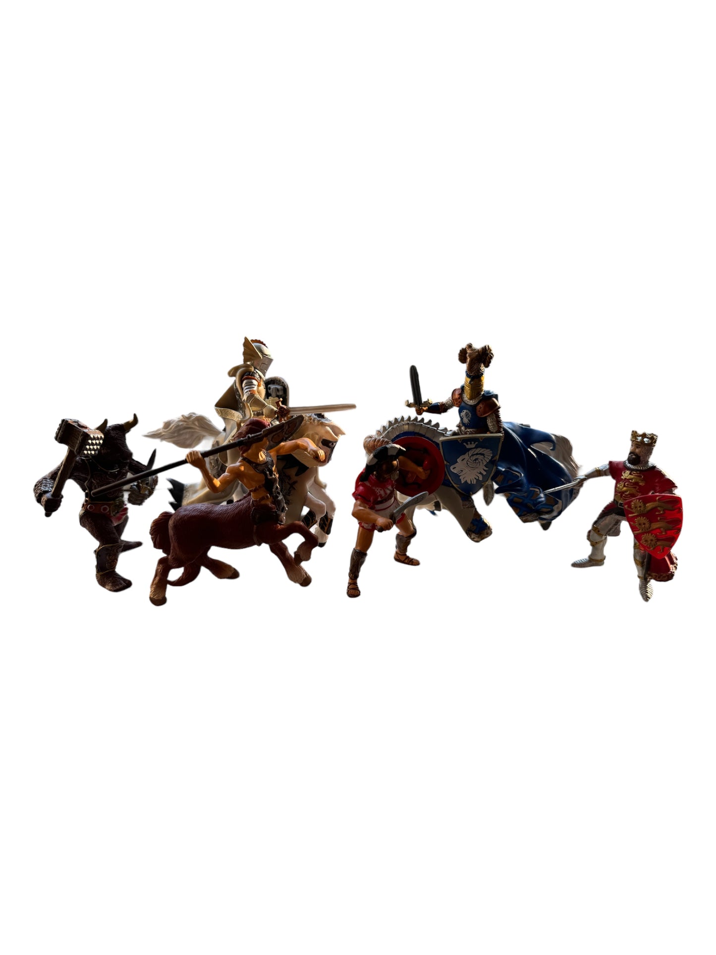 2007 Papo Fantasy Figures Centaur Warrior Knights Medieval Spartans Mutant Lot