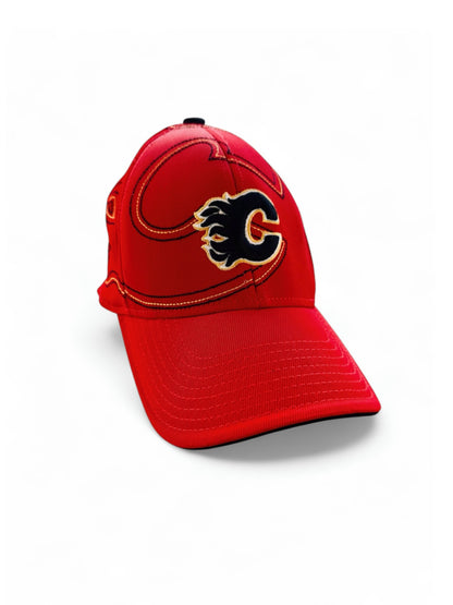 Calgary Flames Face-Off Reebok OSFA Hat Cap