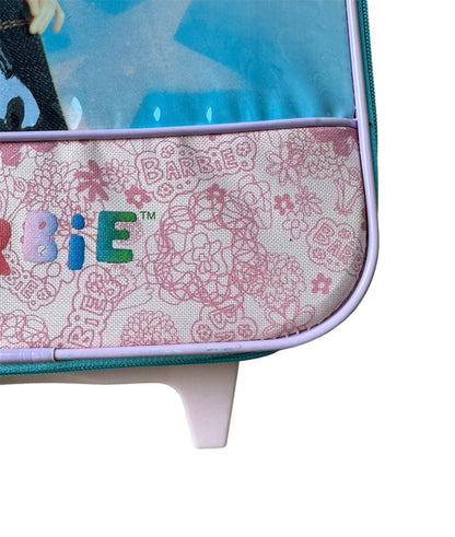 VTG Mattel Toys Barbie Doll Rolling Suitcase