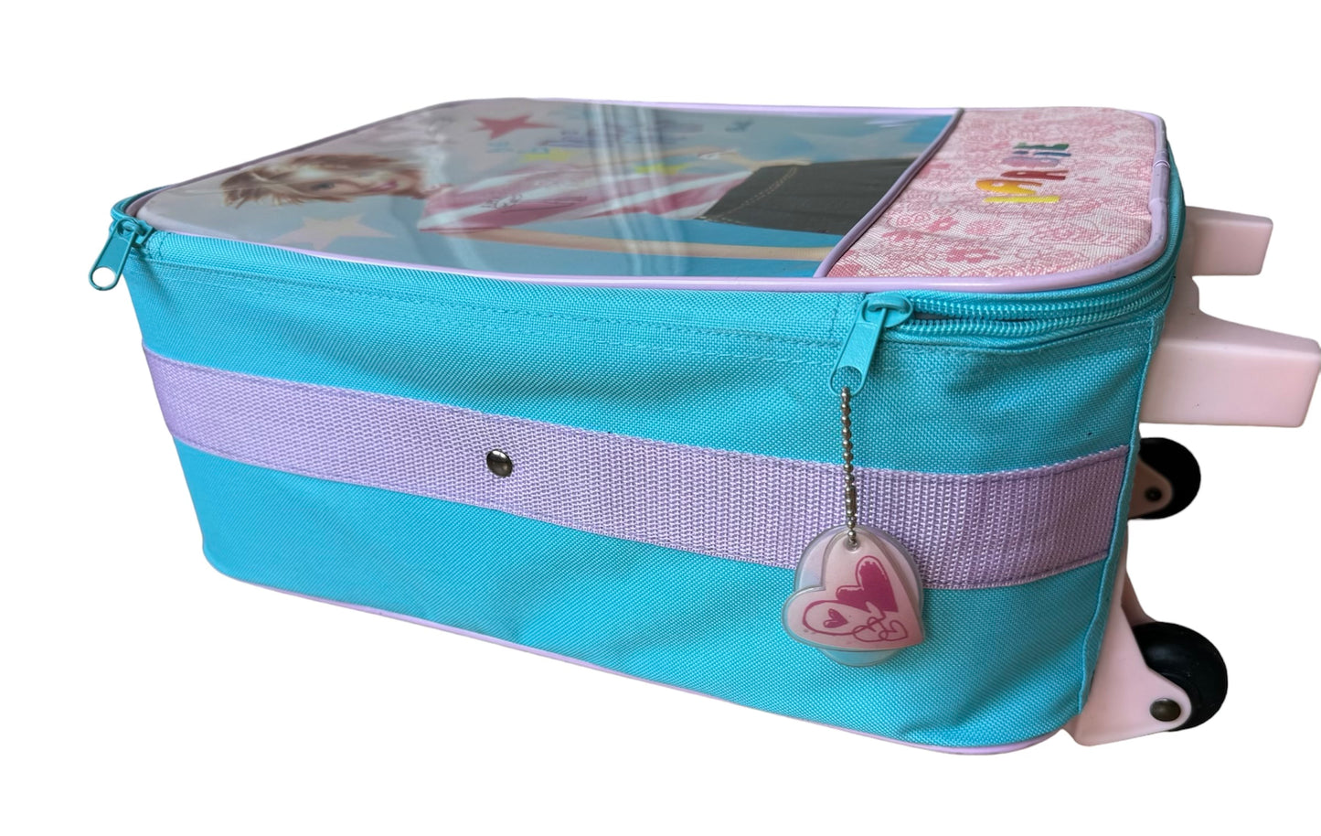 VTG Mattel Toys Barbie Doll Rolling Suitcase