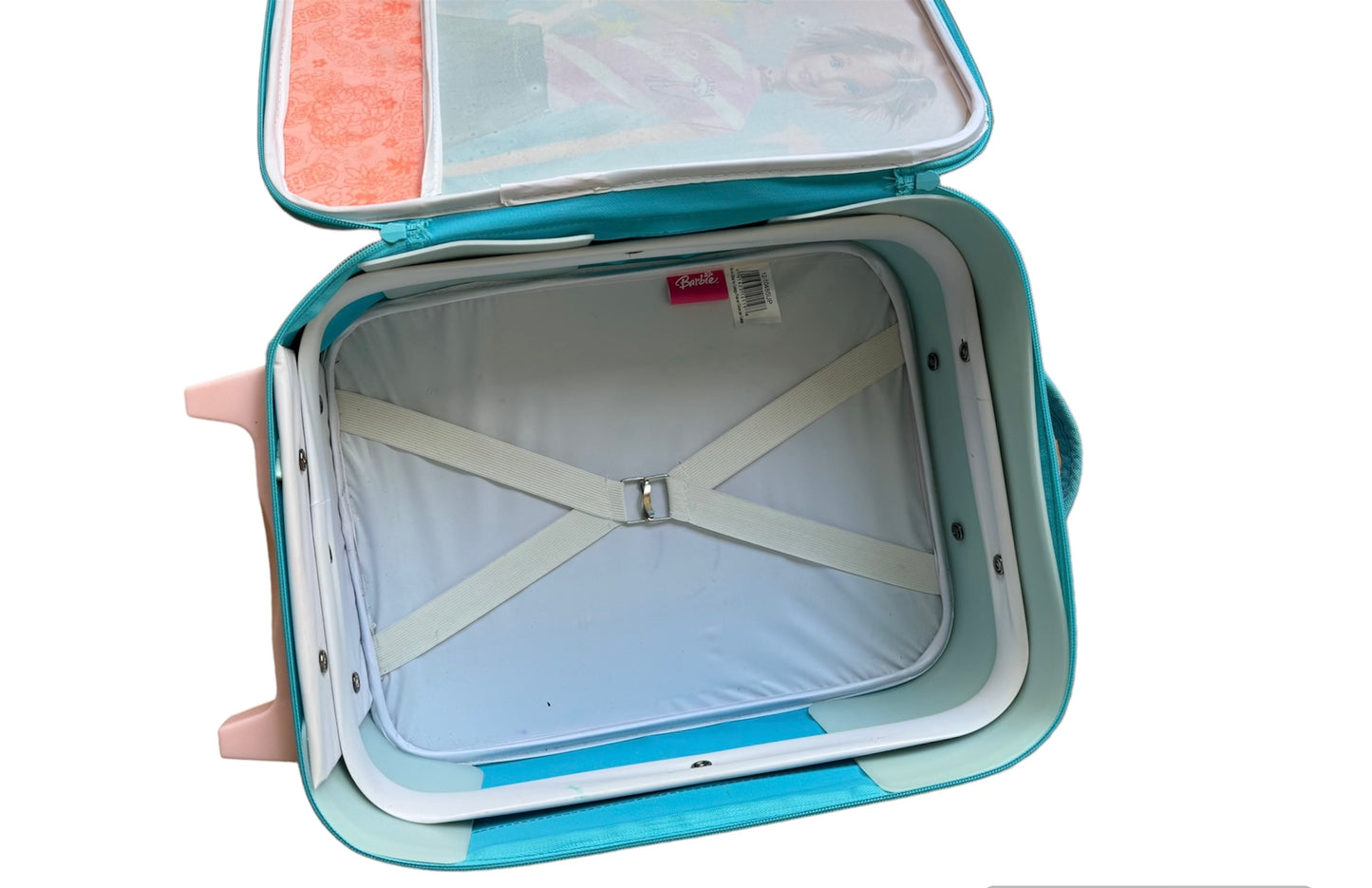 VTG Mattel Toys Barbie Doll Rolling Suitcase