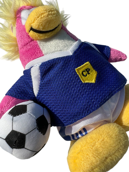 Disney Club Penguin Blue Soccer (F) S8 & Red Football S9 Players Plush Bundle