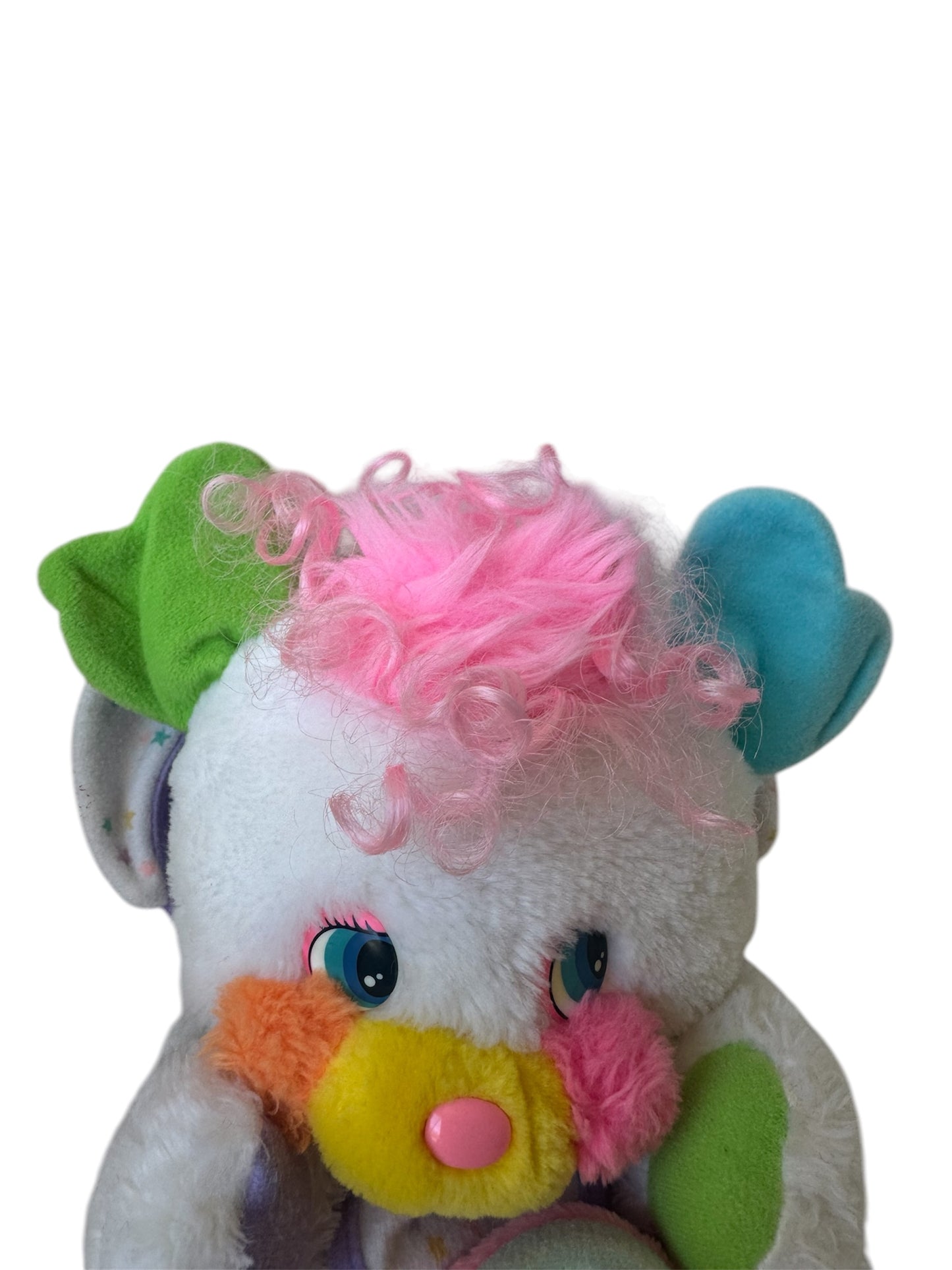 VTG '80s Baby Bibsy Popple with Bottle Rare Plush